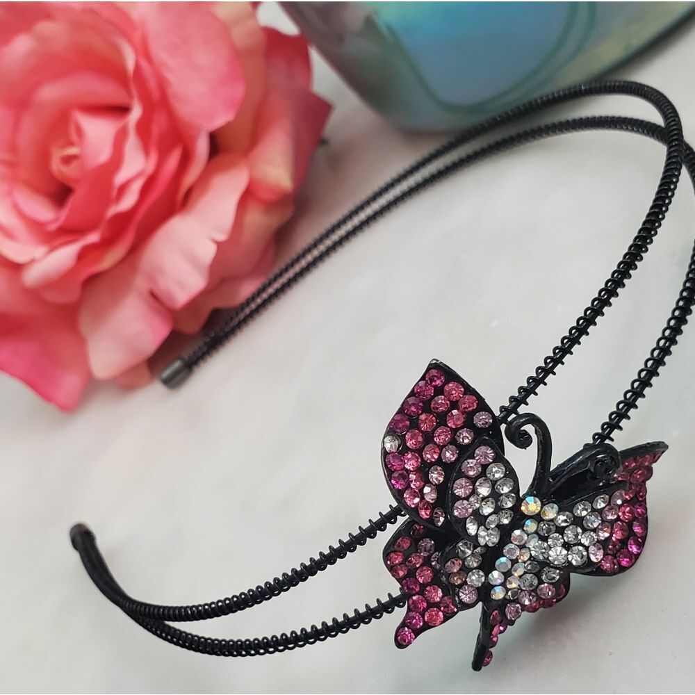 Australian Crystal Butterfly Headband